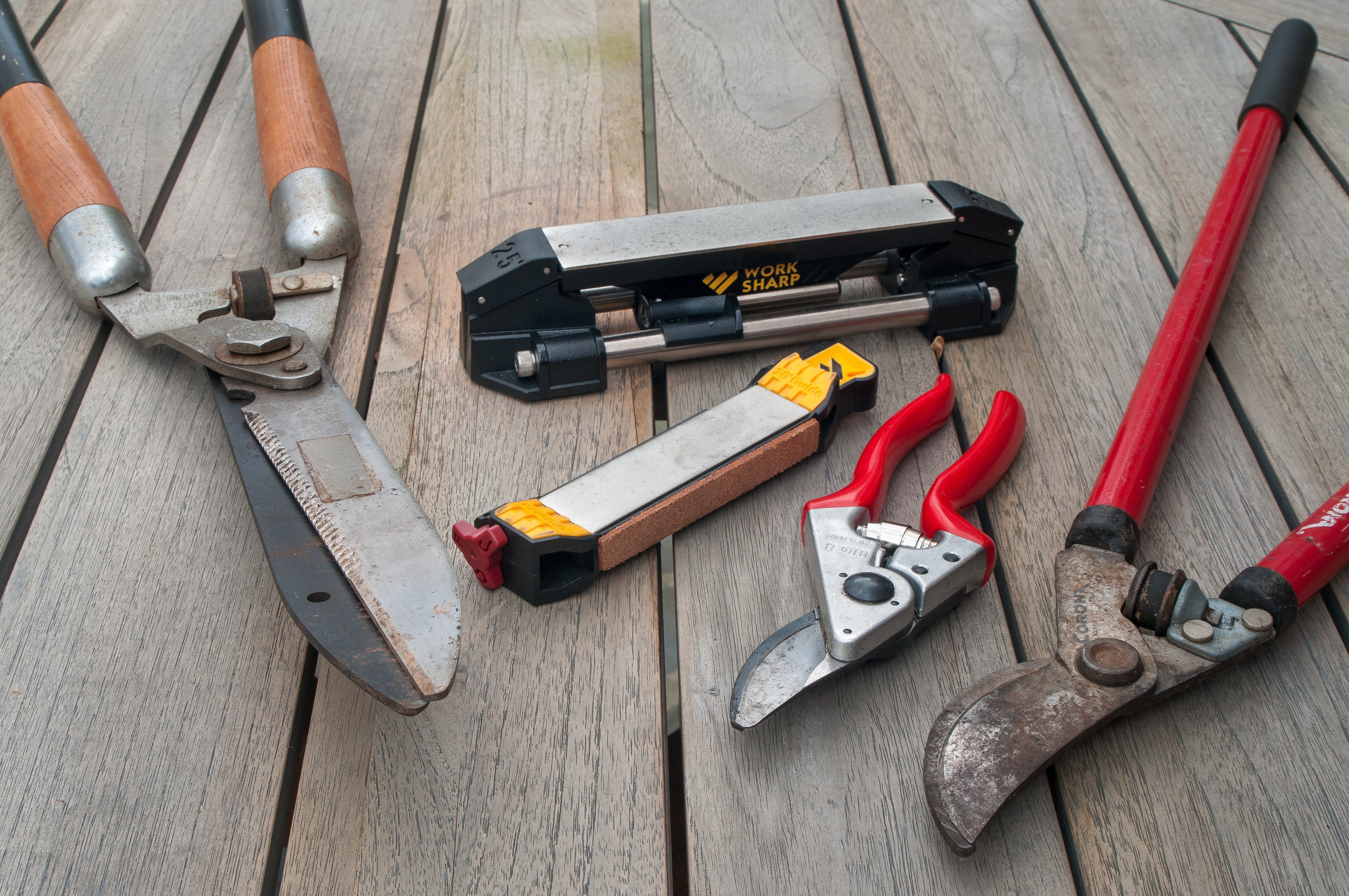 Garden Tools Sharpening